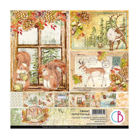 Into the Wild  - Ciao Bella - 8X8 Paper Pad