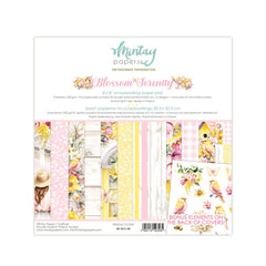 Blossom Serenity - Mintay Papers - 8"x8" Paper Pad