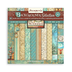 The Nutcracker - Stamperia - 8"x 8 Paper Pad - Background (6203)