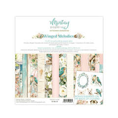 Winged Melodies - Mintay Papers - 8"x8" Paper Pad
