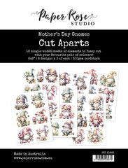 Mother's Day Gnomes - Paper Rose - Cut Aparts Paper Pack (8979)