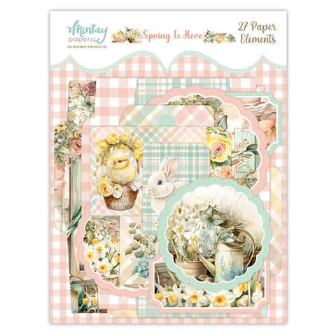 Spring is Here - Mintay Papers - Paper Elements (27pc) (9820)