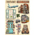 Art of Travelling - Stamperia - A5 Colored Wooden Shapes (9853)