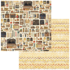 Academia - 49 & Market - Double-Sided Cardstock 12"X12" - Achievement