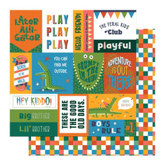 Later Gator - PhotoPlay - Double-Sided Cardstock 12"X12" - Adventure Cards