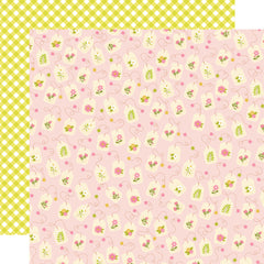 Tea Garden - Simple Stories - 12"x12" Patterned Paper - All Smiles