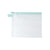 Avery Elle - Zippered Vinyl Mesh Pouch - 13"x10.25" Aqua-Large (7091)