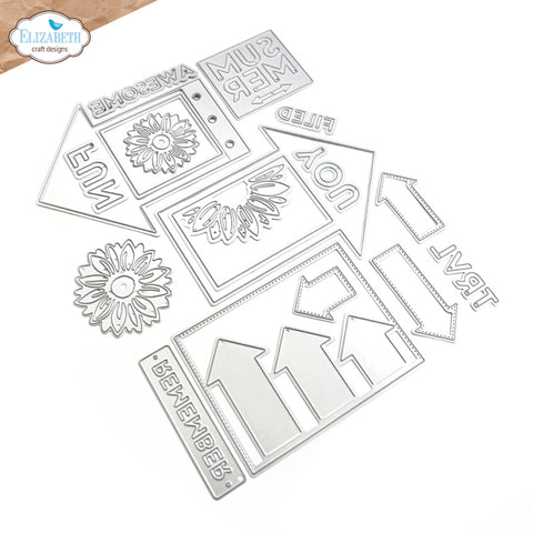 Elizabeth Craft Designs - Die Set - Arrows (9946)