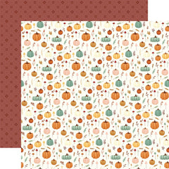 Harvest - Carta Bella - Double-Sided Cardstock 12"X12" - Autumn Picks