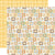 Winnie the Pooh Baby - Echo Park - 12"x12" Patterned Paper - Baby Blocks