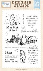 Winnie the Pooh Baby - Echo Park - Clear Stamp - Bearly Wait