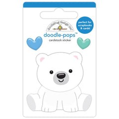 Snow Much Fun - Doodlebug - Doodle-pop 3D Sticker - Beary Loveable (3561)