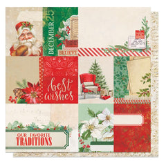 Holiday Charm - PhotoPlay - Double-Sided Cardstock 12"X12" - Believe