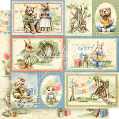 Hip Hip Hooray - Graphic45 - Double-Sided Cardstock 12"X12" - Best Day Ever