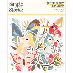 Front Porch - Simple Stories - Bits & Pieces - Birds & Butterflies