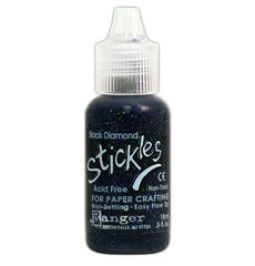 Stickles Glitter Glue - Ranger .5oz - Black Diamond