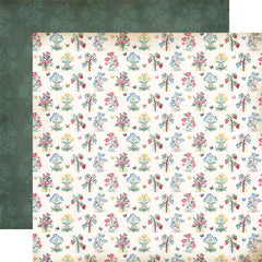 Bloom - Carta Bella - Double-Sided Cardstock 12"X12" - Blooms And Berries