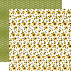 Fall Fun - Carta Bella - Double-Sided Cardstock 12"x12" -  Blooms Of Fall