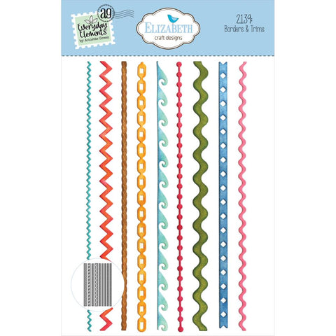 Elizabeth Craft Designs - Metal Die - Borders & Trims (9229)