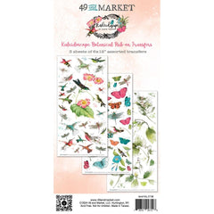 Kaleidoscope - 49 & Market -Rub-On Transfer Set - Botanical (7198)