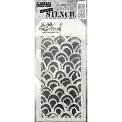 Tim Holtz - Layered Stencil 4.125"X8.5" - Brush Arch