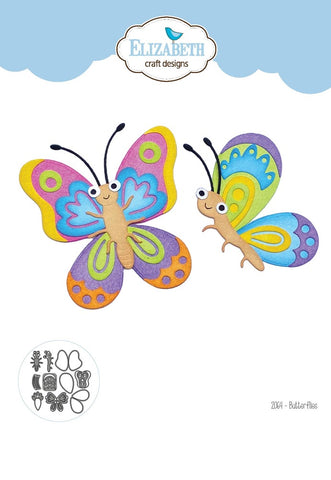 Elizabeth Craft Designs - Die Set - Butterflies (7867)
