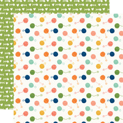 Fur Baby Cat - Simple Stories - 12"x12" Double-sided Patterned Paper - Catitude!