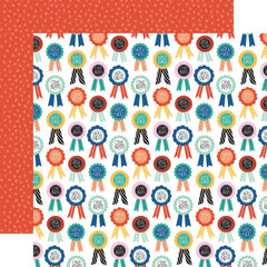 Hip Hip Hooray - Echo Park - Double-Sided Cardstock 12"X12" - Celebrate Badges