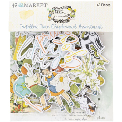 49 & Market - Toddler Time - Chipboard Set (0211)