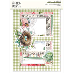 Simple Vintage Spring Garden - Simple Stories - Chipboard Frames
