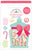 Tinsel Time - Doodlebug - Shaker-pops Cardstock Sticker - Christmas Candy