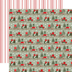Christmas Time - Echo Park - Double-Sided Cardstock 12"X12" - Christmas Delivery