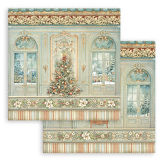 The Nutcracker - Stamperia - 12"x12" Double-sided Patterned Paper - Christmas Tree (6340)