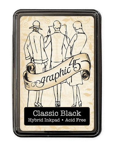 Graphic45 - Hybrid Ink Pad - Classic Black