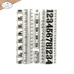 Elizabeth Craft Designs - Clear Stamp - Measurements (9434)
