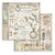Brocante Antiques - Stamperia - 12"X12" Patterned Paper - Clocks (3301)