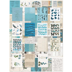 Color Swatch: Ocean - 49 & Market - Collage Sheets 6"X8" 40/Pkg (1312)