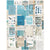 Color Swatch: Ocean - 49 & Market - Collage Sheets 6"X8" 40/Pkg (1312)