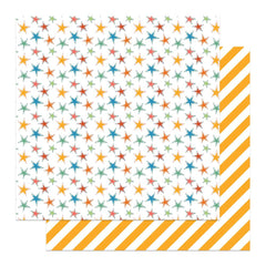 Later Gator - PhotoPlay - Double-Sided Cardstock 12"X12" - Cool Stars & Stripes