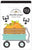 Farmhouse - Doodlebug Designs - Doodle-pops 3D Cardstock Sticker - Country Pumpkins