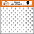 Halloween Fun - Carta Bella - Stencil 6"X6" - Crawling Spiders