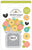 Farmhouse - Doodlebug Designs - Shaker-pops Cardstock Sticker - Cream Of the Crop