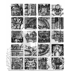 Tim Holtz - Cling Stamps 7"X8.5" - Creative Blocks