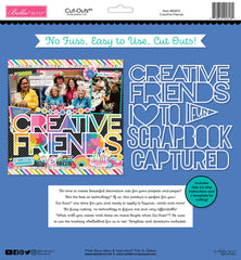 Let's Scrapbook - Bella Blvd - Cut Outs - Creative Friends (6181)