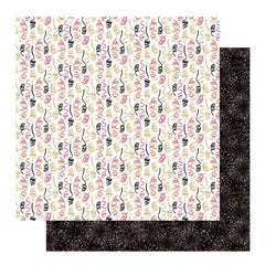 Ringing in the New Year - PhotoPlay - Double-Sided Cardstock 12"X12" - Cue The Confetti