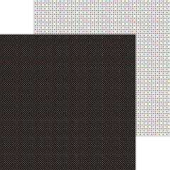 Hello Again - Doodlebug - Double-sided Cardstock 12"X12" - Dainty Dots