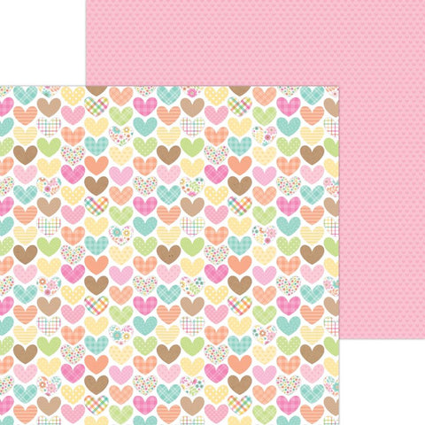 Pretty Kitty - Doodlebug - Double-Sided Cardstock 12"X12" - Dear To My Heart