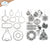 Elizabeth Craft Designs - Clear Stamp & Die Set - December Romance (9861)