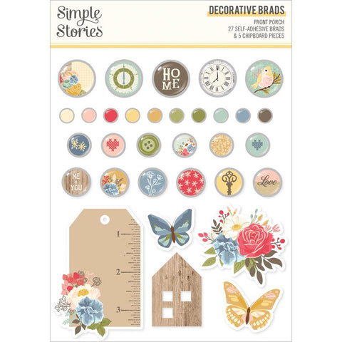 Front Porch - Simple Stories - Decorative Brads