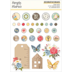 Front Porch - Simple Stories - Decorative Brads